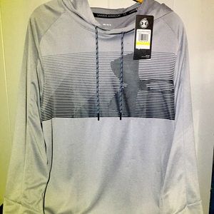 Under Armour hooded long sleeved shirt